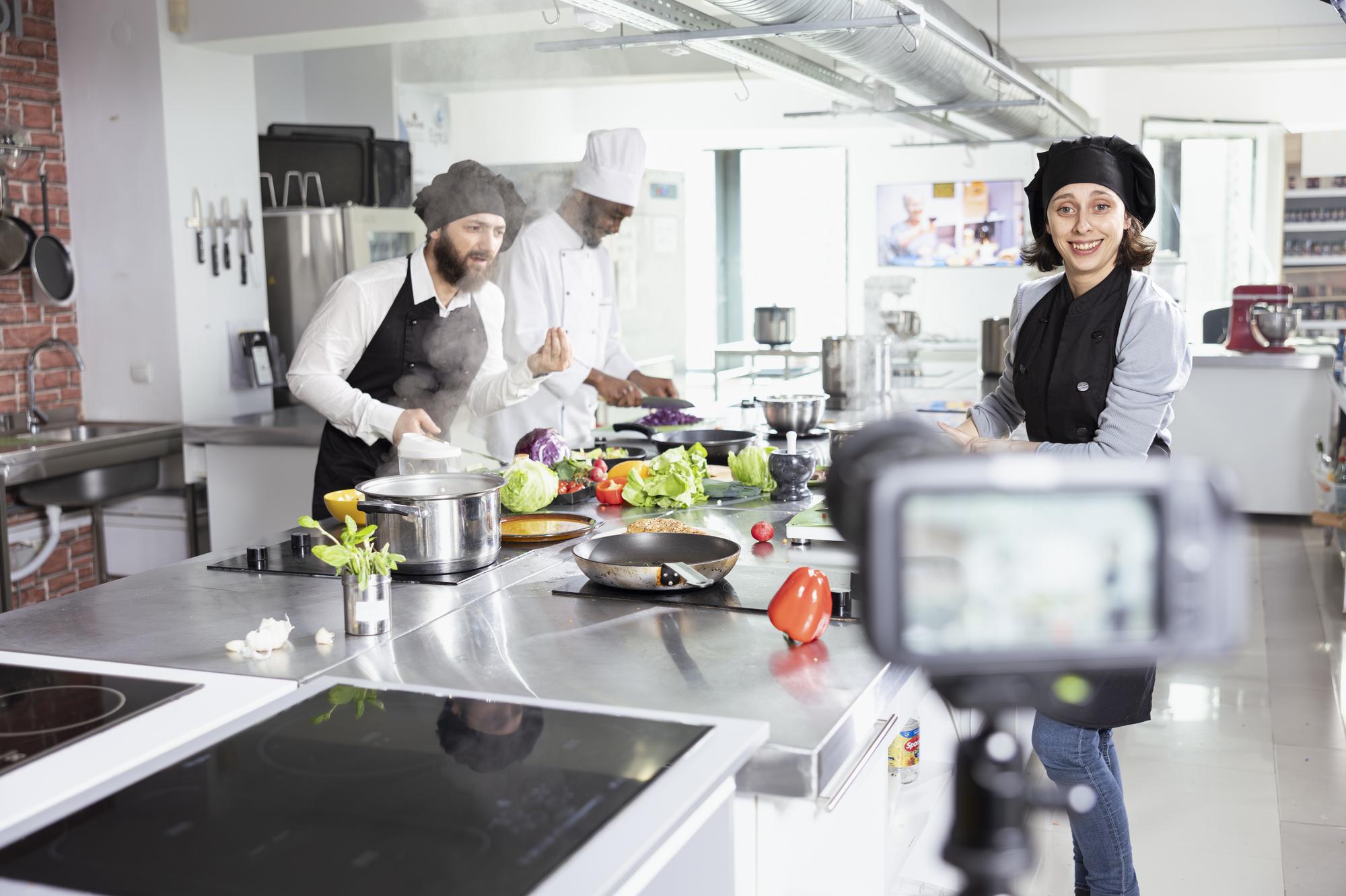 Studio didattico della cucina online